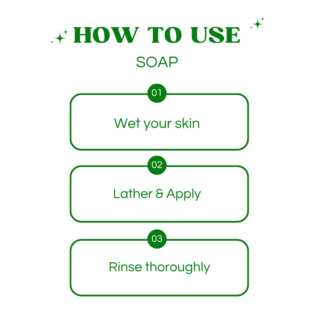 AROMABLUSH Revitalyzing Rosemary, Herbal Infusion & Refreshing Mint Breeze Combo Soap