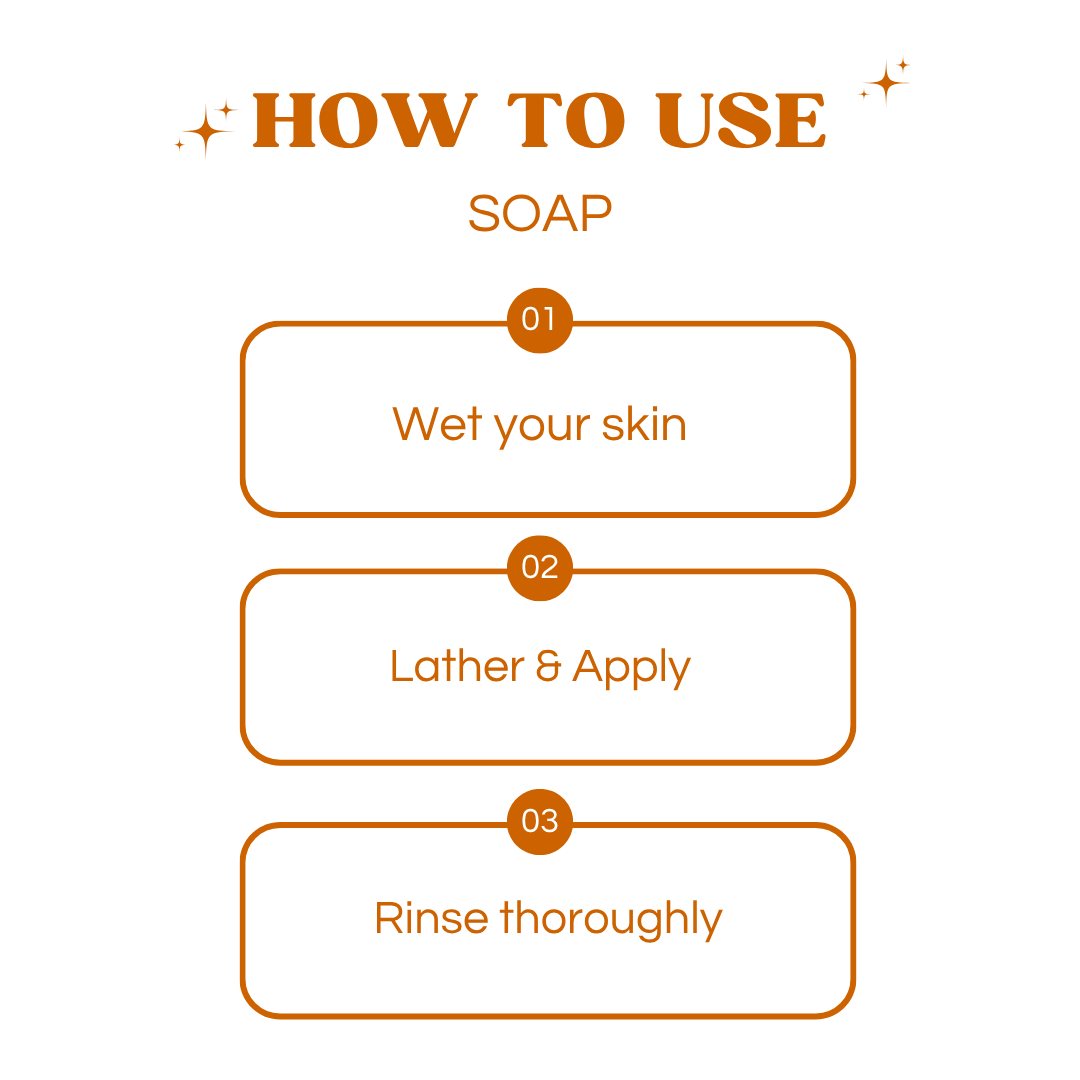 AROMABLUSH Glowing Argan Bliss, Calming Calendula & Morming Brew Revival Combo Soap