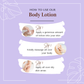 AROMABLUSH Lavender Dream  Body lotion & shower gels duo's