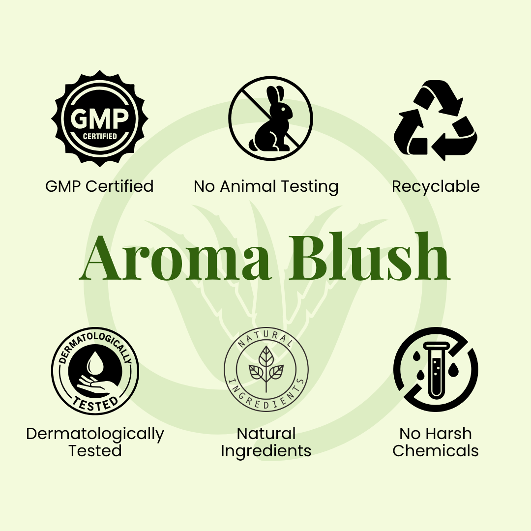 AROMA BLUSH Hydrating Aloe Qasis shower gel 300ML