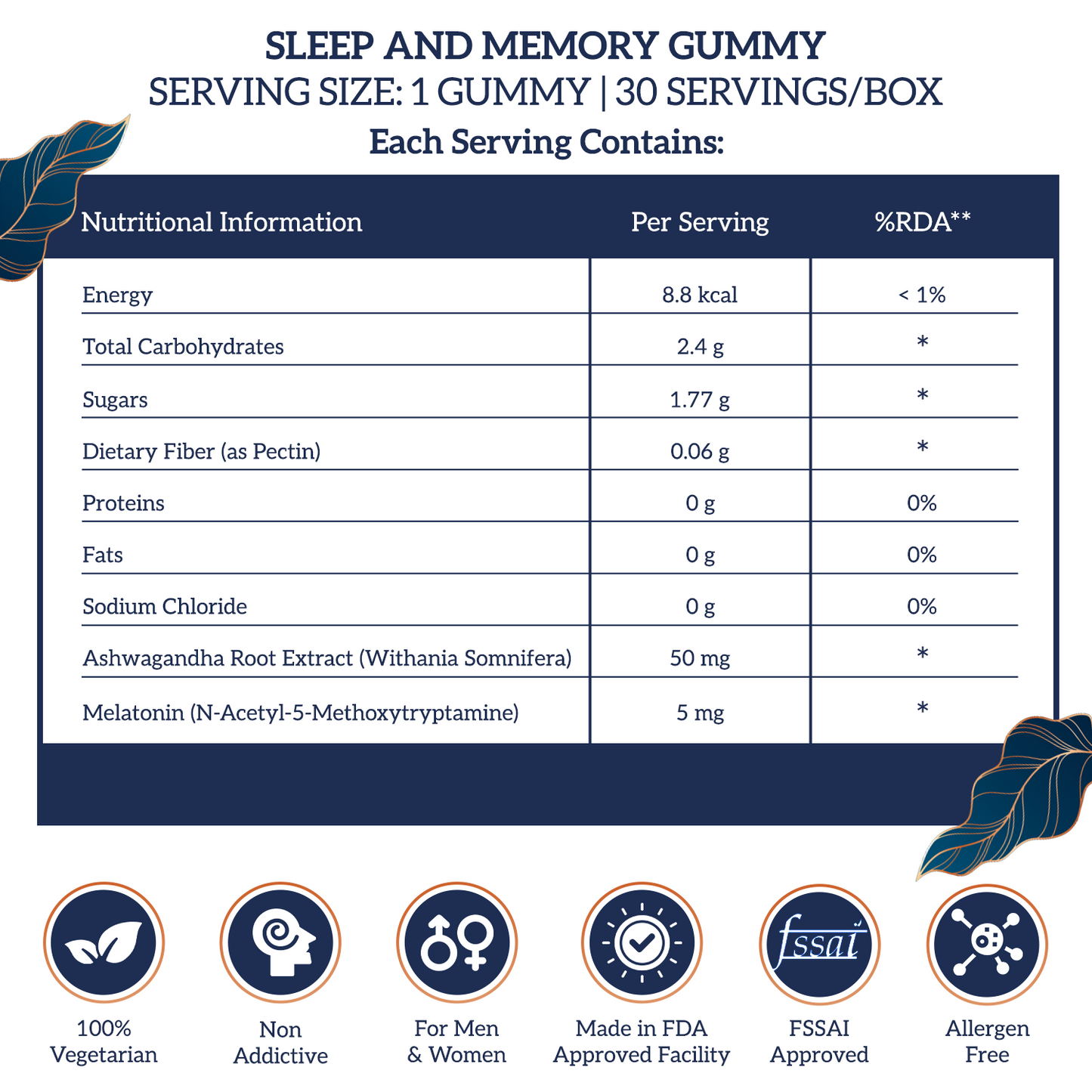 Indus Roots Energy and Sleep 1 month pack