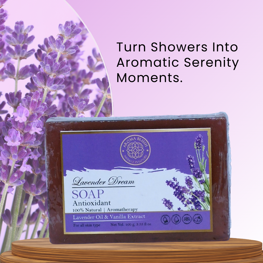 AROMA BLUSH Lavender Dream soap 100 G