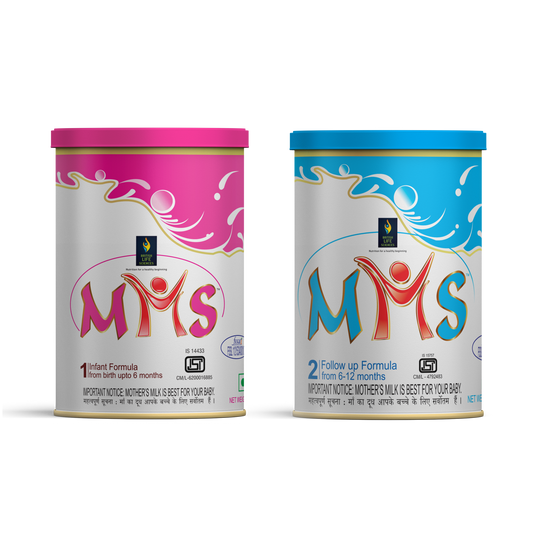 British Life Sciences MMS Stage 1 & MMS Stage 2 Combo | Essential Infant Milk Formula for Overall Development for Babies/Toddlers | Nutritious Milk Drink Powder for Infants