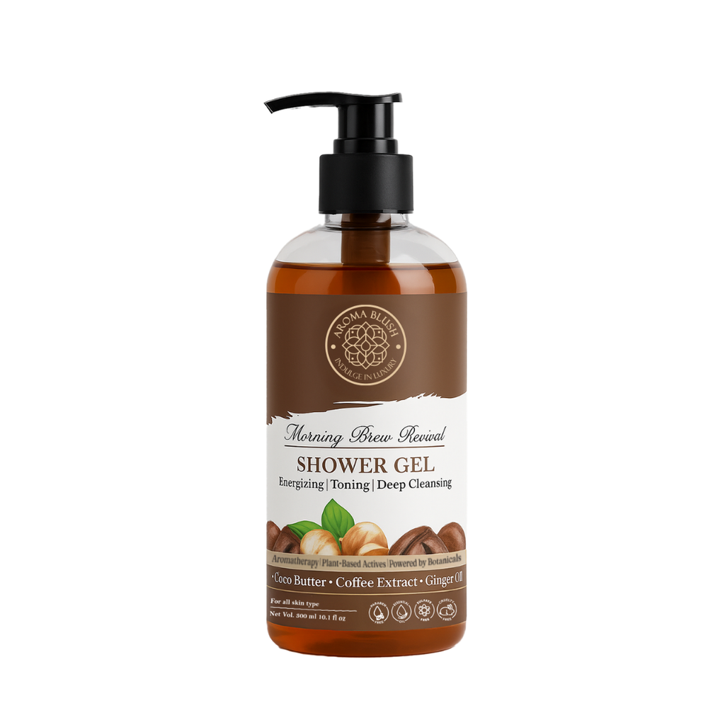 AROMA BLUSH Morning Brew Revival SHOWER GEL 300 ML