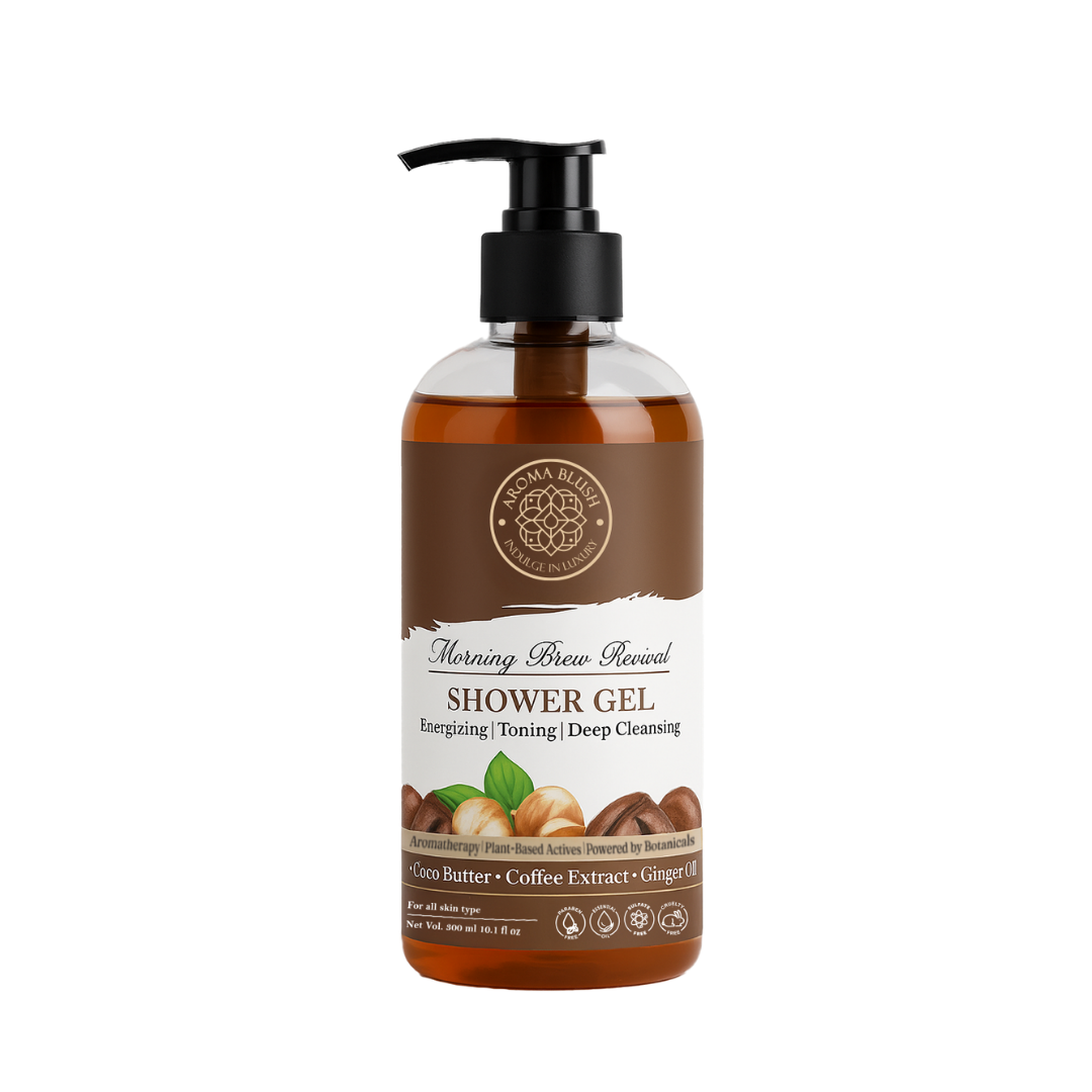 AROMA BLUSH Morning Brew Revival SHOWER GEL 300 ML