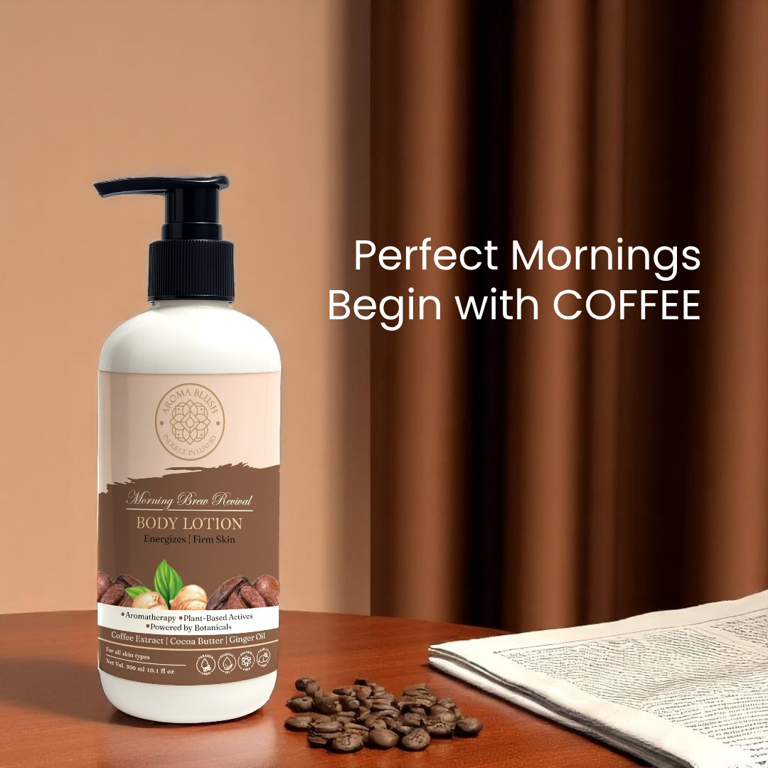 AROMA BLUSH Morning Brew Revival body lotion 300ML