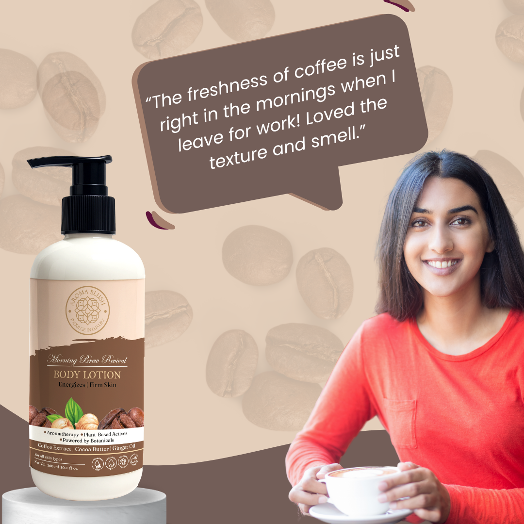 AROMA BLUSH Morning Brew Revival body lotion 300ML