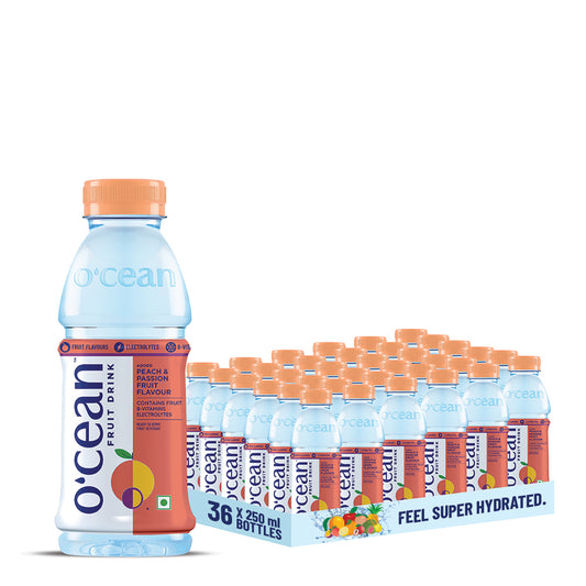 Ocean Fruit Drink Peach 250 ML (Pack of 36)