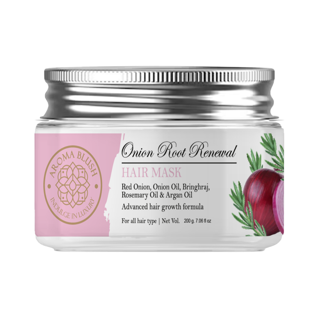 AROMA BLUSH Onion Root Renewal Hair mask 200gms