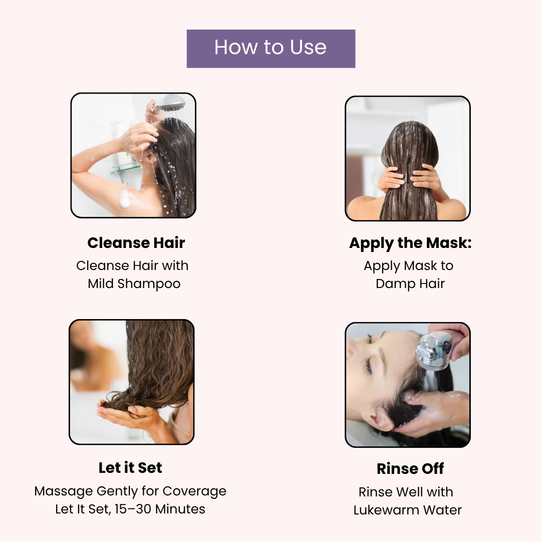 AROMA BLUSH Onion Root Renewal Hair mask 200gms
