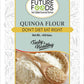 Future Foods Premium Qunioa Flour | Gluten Free | Sweet & Nutty Flavour | High Protein & Fiber | Plant Based Protein | Nutrient Rich Superfood | Can be Used in Salads & Soups | 450g