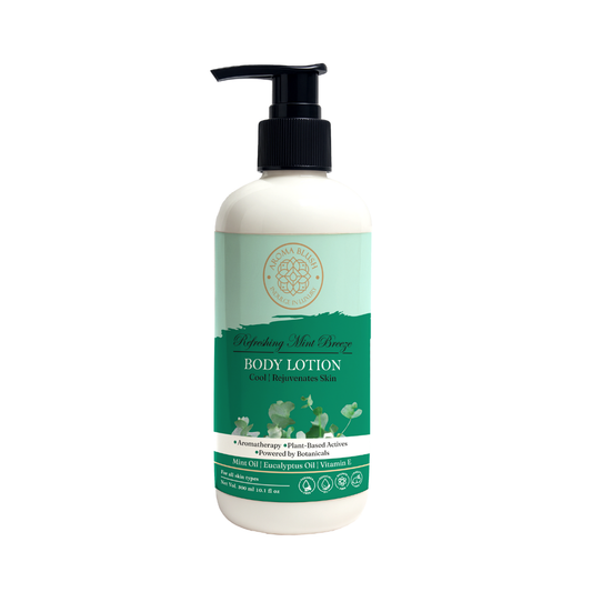 AROMA BLUSH  Refreshing Mint Breeze body lotion 300ML