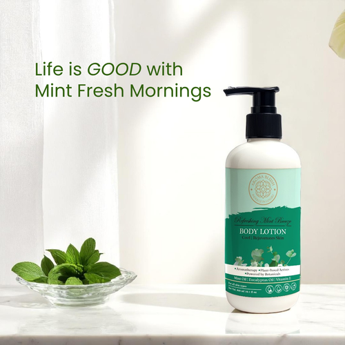 AROMA BLUSH  Refreshing Mint Breeze body lotion 300ML