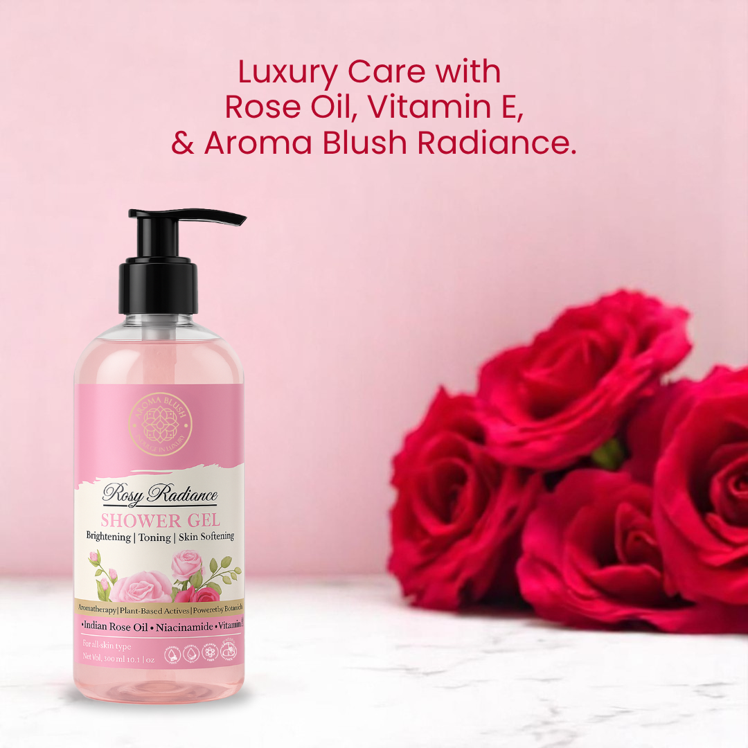 AROMA BLUSH Rosy Radiance shower gel 300ML