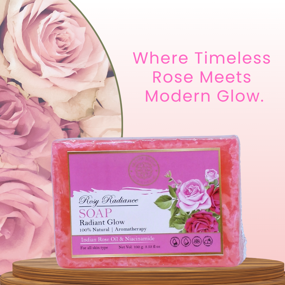 AROMA BLUSH Rosy Radiance soap 100 G