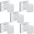 CORVI LED Surface 6S Square 15W | Dimmable, Driverless Ceiling Panel Light | Slim, Full Glow, No False Ceiling Required |  White 5700K (Pack of 5)