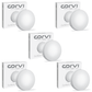 CORVI LED Surface 8 Round 20W | Slim, Compact & Dimmable Ceiling Panel Light | Full Glow Design, No False Ceiling Needed |  White 5700K (Pack of 5)