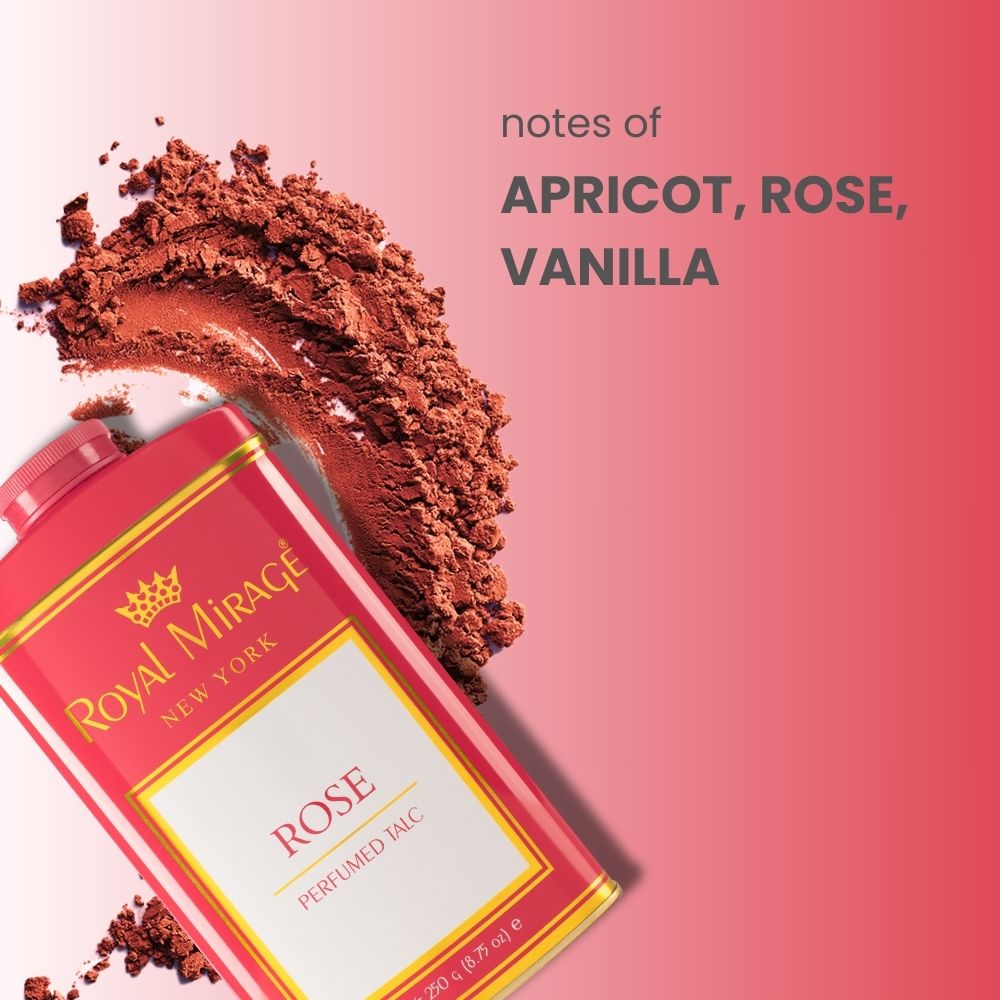 Royal Mirage Rose 250g Talc