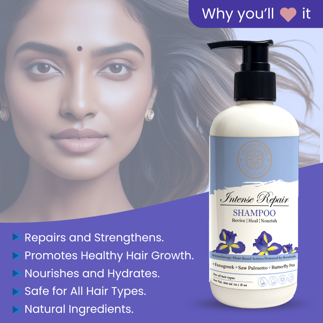 AROMABLUSH Intense Repair  Shampoo & Conditioner Combo