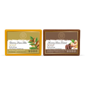 AROMABLUSH Glowing Argan Bliss & Morming Brew Revival Combo Soap