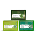 AROMABLUSH Revitalyzing Rosemary, Herbal Infusion & Refreshing Mint Breeze Combo Soap