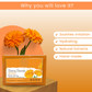 AROMABLUSH Calming Calendula & Citrus Splash  Combo Soap