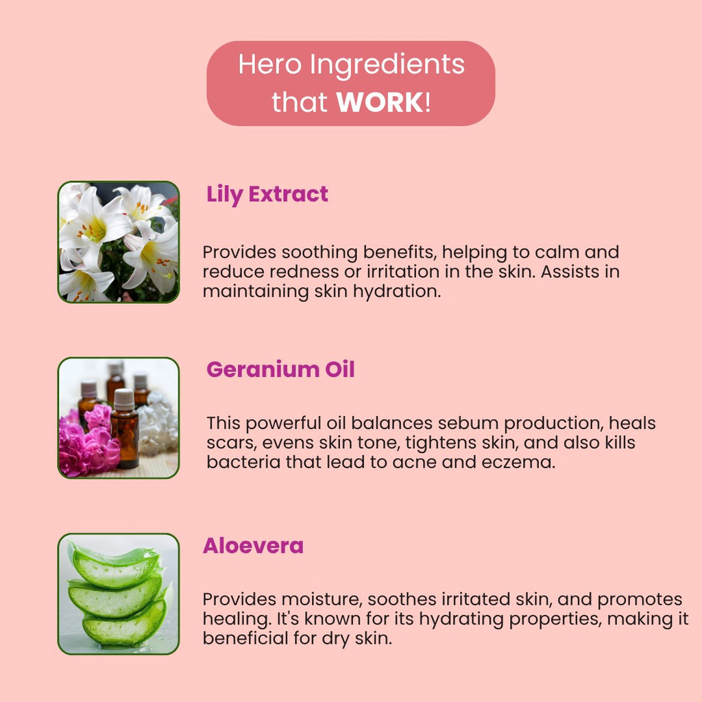 AROMABLUSH Blooming Lily  Body lotion & shower gels duo's