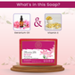 AROMABLUSH Rosy Radiance, Lavender Dream & Blooming Lily Combo Soap