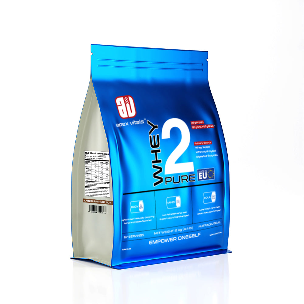 Apex Vitals Whey Protein Isolate Chocolate Hazelnut 2000 gm