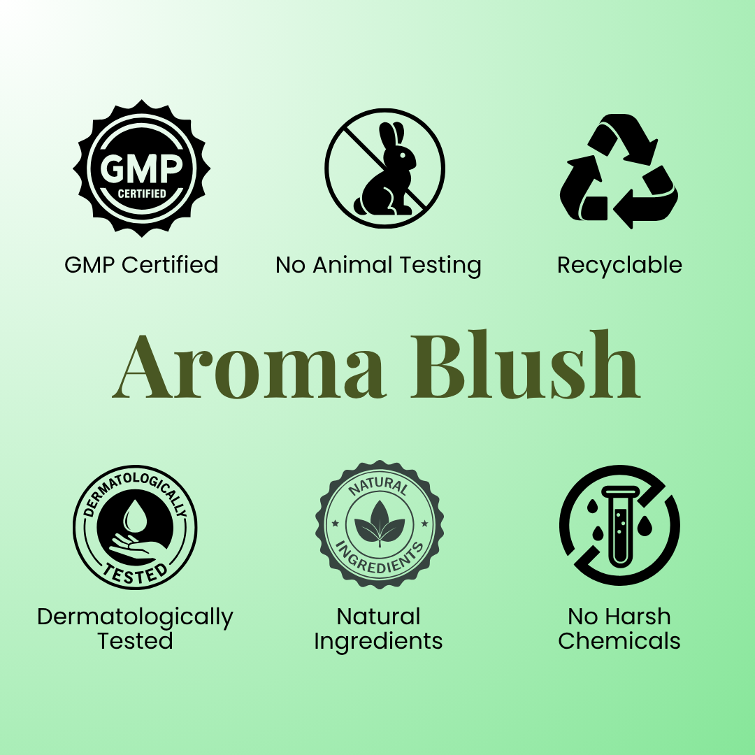 AROMABLUSH Revitalyzing Rosemary, Herbal Infusion & Refreshing Mint Breeze Combo Soap