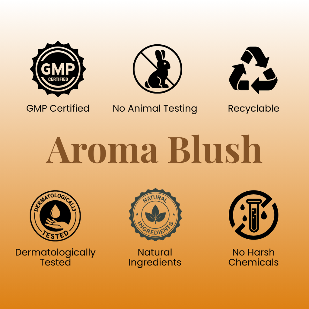 AROMABLUSH Glowing Argan Bliss, Calming Calendula & Morming Brew Revival Combo Soap