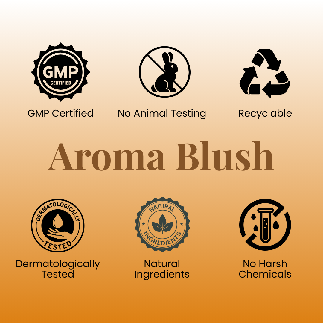 AROMABLUSH Glowing Argan Bliss, Calming Calendula & Morming Brew Revival Combo Soap