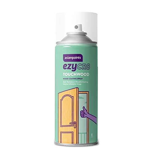 Asian Paints ezycr8 Touchwood Wood Coating Spray for interior & Exterior Usage