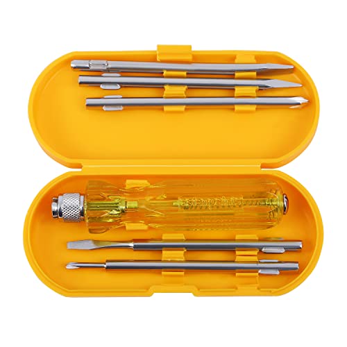 Asian Paints TruCare 5-in-1 Pc Screw Driver Kit With 2 Flat Blades, 2 Phillips Head, 1 Round Poker Bar | Multi-purpose Tool Set