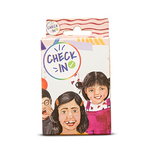 Day One – CHECK IN Card Games for Children | Learning Tools and Games for Intellectual and Emotional Growth | for Age 5 Years & Over | Enhances Social Emotional Learning | 76 Cards